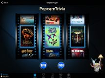 PopcornTrivia Tablet Single Player